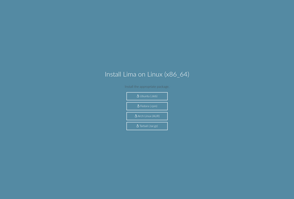 Lima Linux